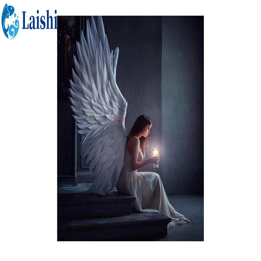 Celestial Presence – Fantasy Angel Diamond Painting Kit