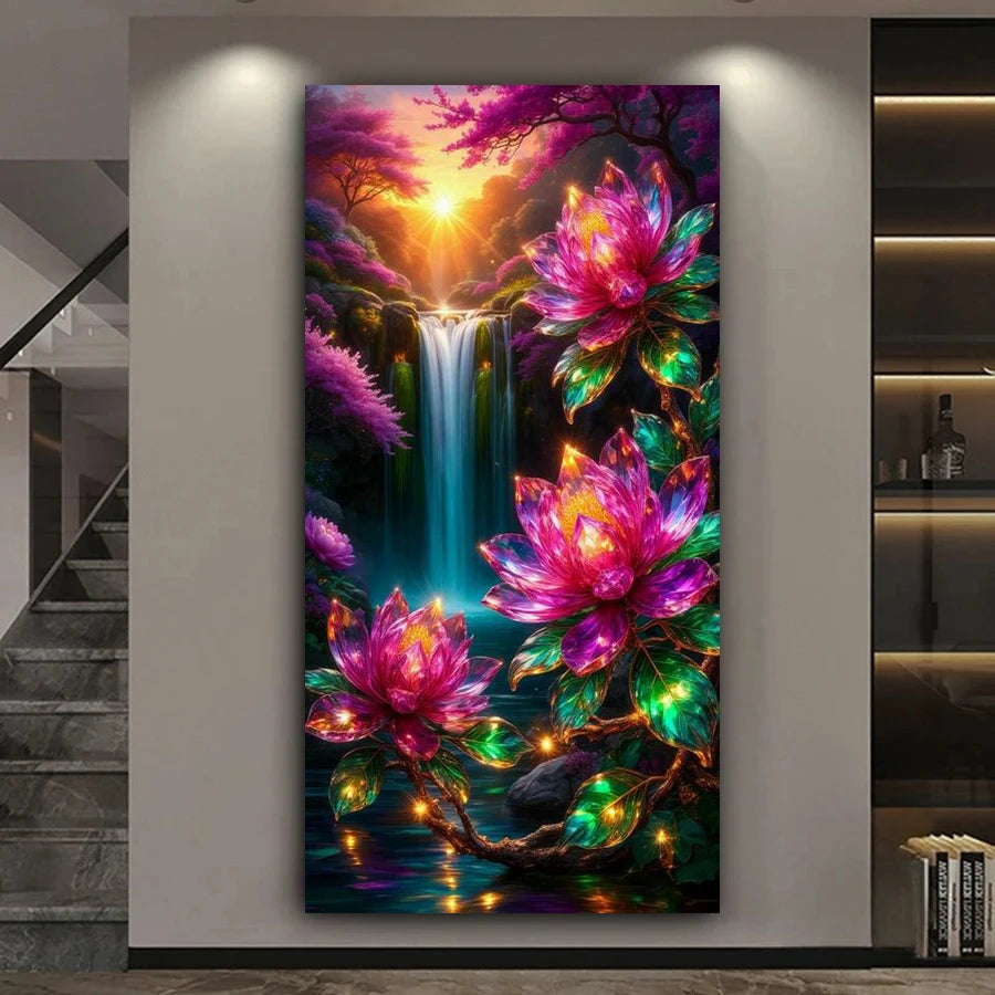 Petal Symphony – Floral Diamond Painting Collection