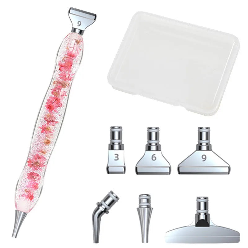 Botanical Spark – Resin Diamond Painting Pens & Tray