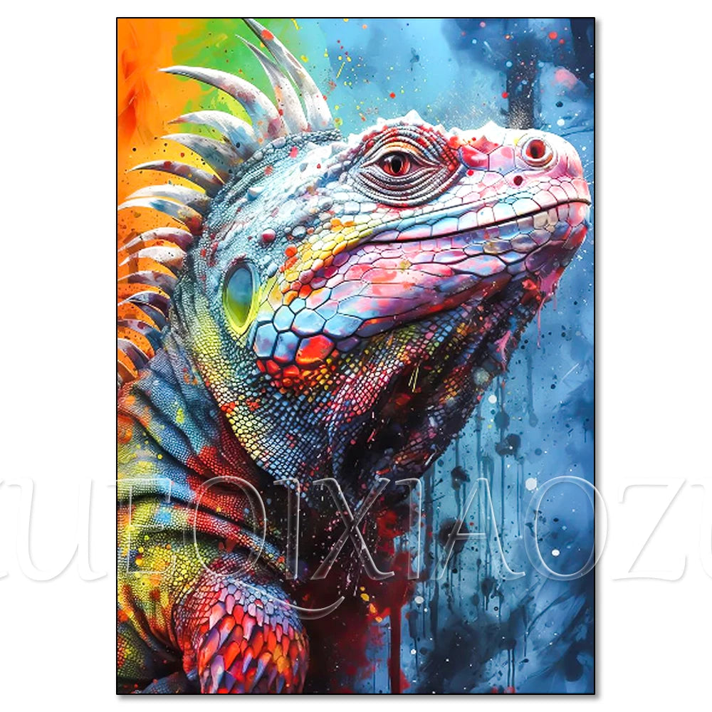 Kaleidoscope Companions – Animal Collection Diamond Painting Kit