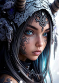 Modern Muse – Abstract Portrait Collection Diamond Painting Kit