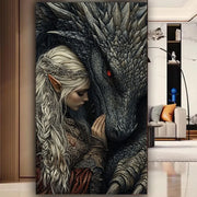 Dragon Queen Fantasy Diamond Painting Collection artwork design EMG31070