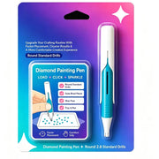 EasyFeed Round Drill Diamond Painting Applicator Pen option turquoise