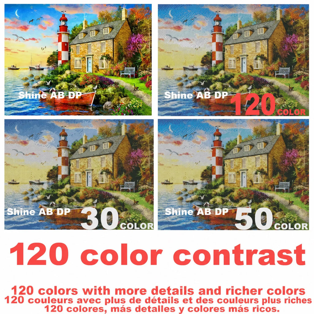 Roses of the Afterlife – 120-Color AB & Fairy Dust Diamond Painting Kit