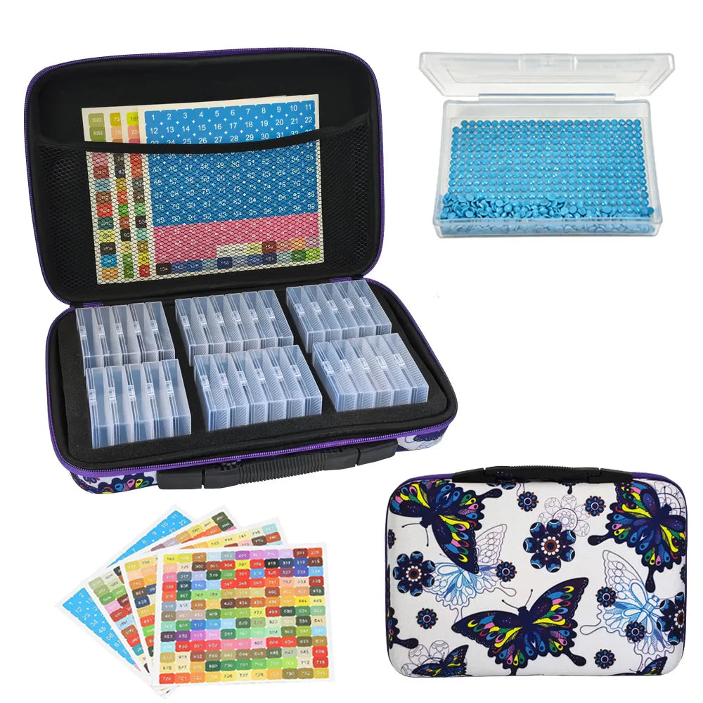 Color Keeper – 32 & 64 Tray Diamond Painting Organizer