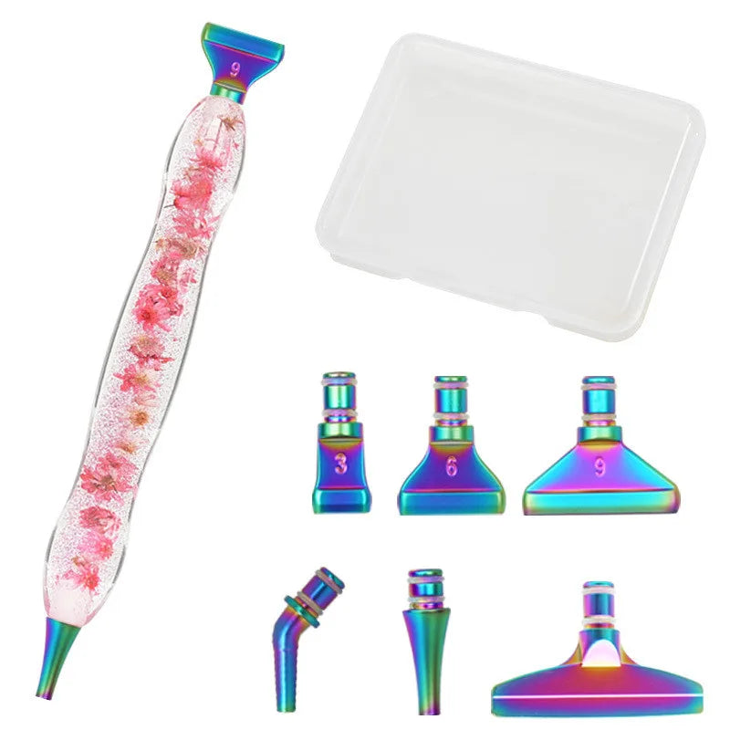 Botanical Spark – Resin Diamond Painting Pens & Tray
