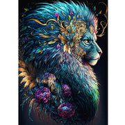 Regal Lion Fantasy Collection Diamond Painting Kit artwork design 3