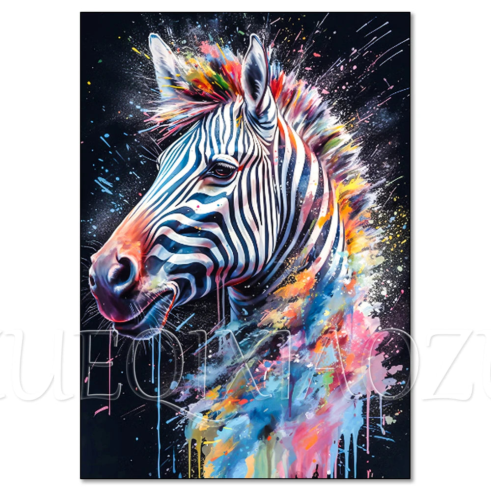Kaleidoscope Companions – Animal Collection Diamond Painting Kit