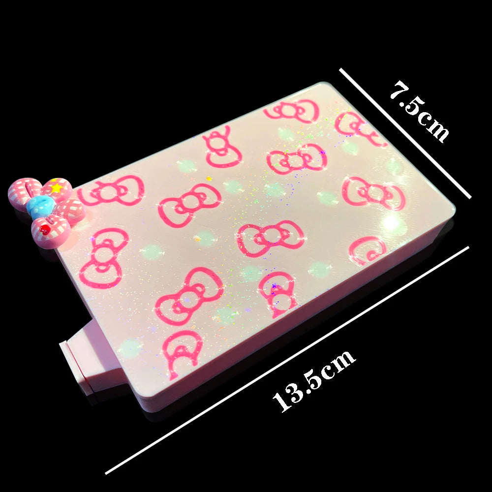 Blush Bow – Magnetic-Lid Diamond Painting Tray