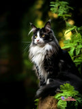 Majestic Maine Coons – Cat Diamond Painting Collection