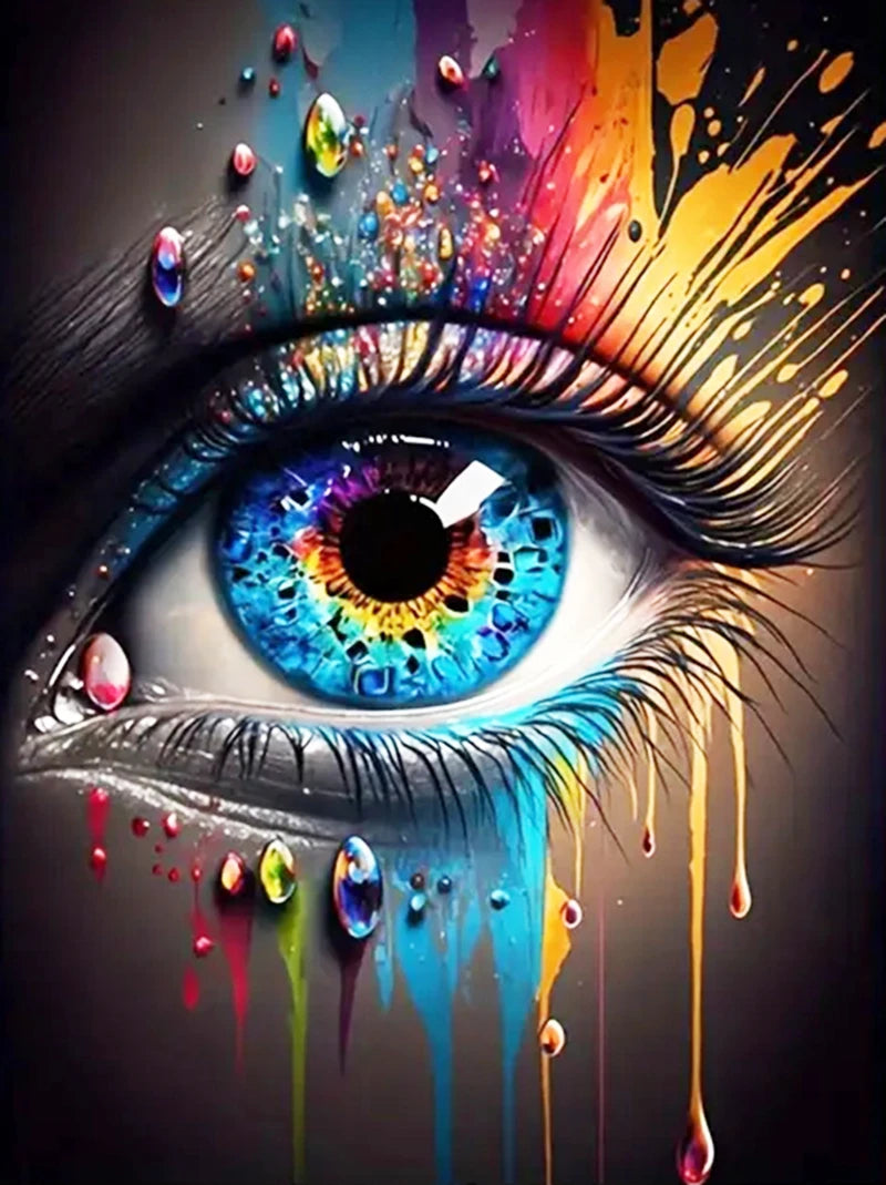 Kaleidoscope Gaze Diamond Painting Kit