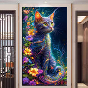 Wild Bloom Animal Collection Diamond Painting Kit artwork design J4357-1