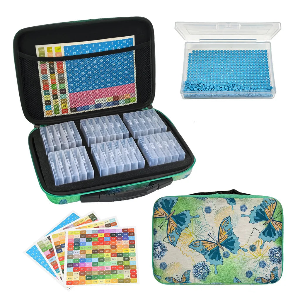 Color Keeper – 32 & 64 Tray Diamond Painting Organizer