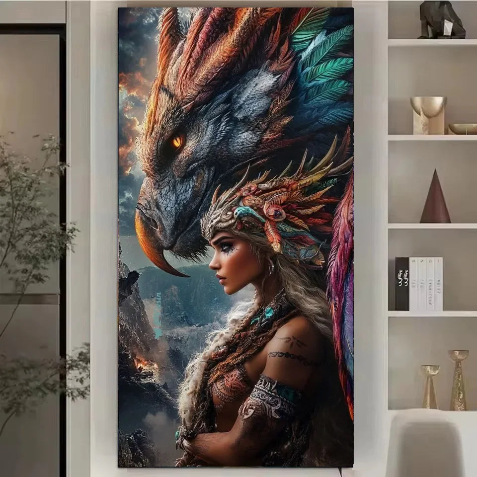 Dragon Queen Fantasy Diamond Painting Collection