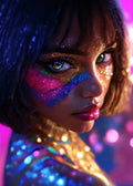 Modern Muse – Abstract Portrait Collection Diamond Painting Kit