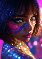 Modern Muse – Abstract Portrait Collection Diamond Painting Kit artwork design 22