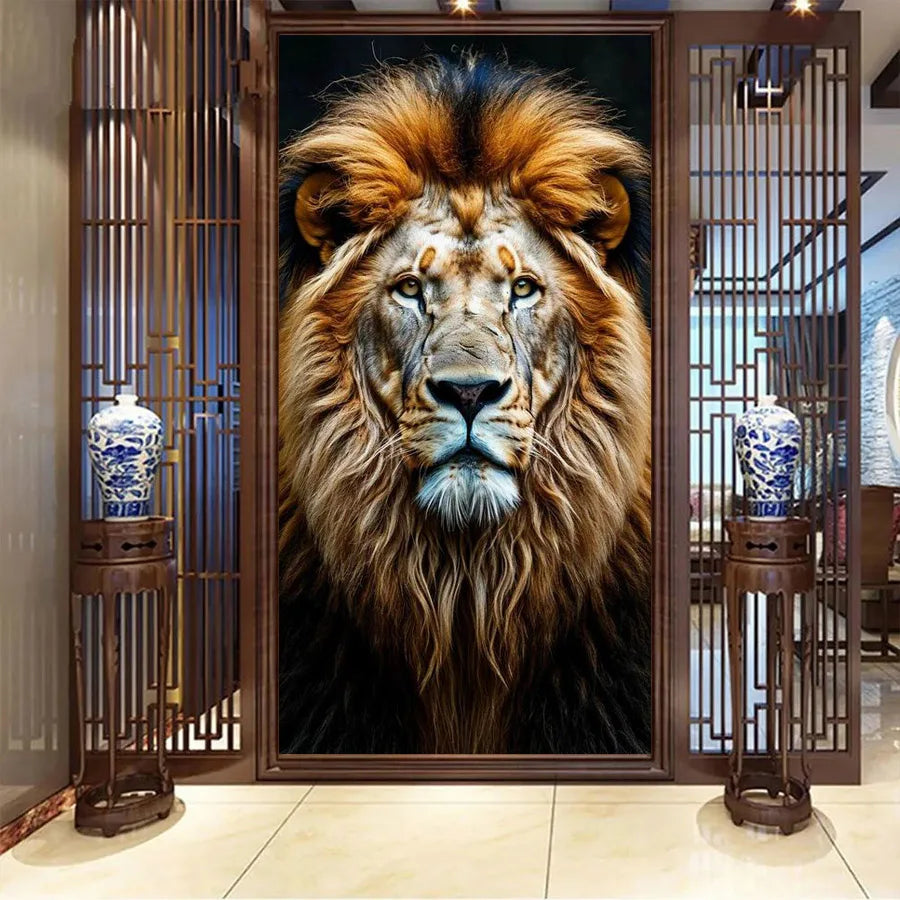 Sovereign Mane – Lion Diamond Painting Kit