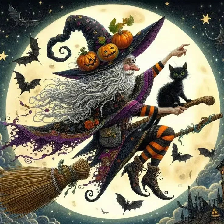 Spellbound Sisters – Witch Collection Diamond Painting Kit