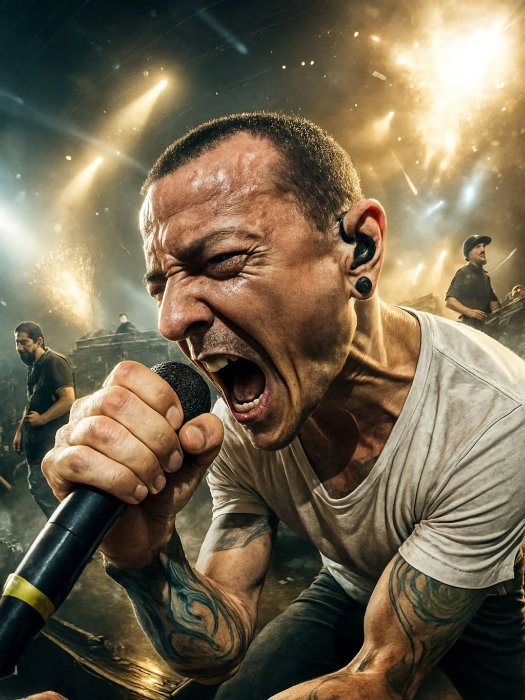 Chester Bennington – Rock Portrait AB Diamond Painting Collection