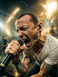 Chester Bennington – Rock Portrait AB Diamond Painting Collection