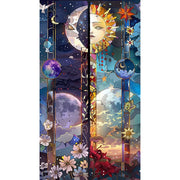 Sun & Moon Landscape Diamond Painting Collection artwork design MX3057