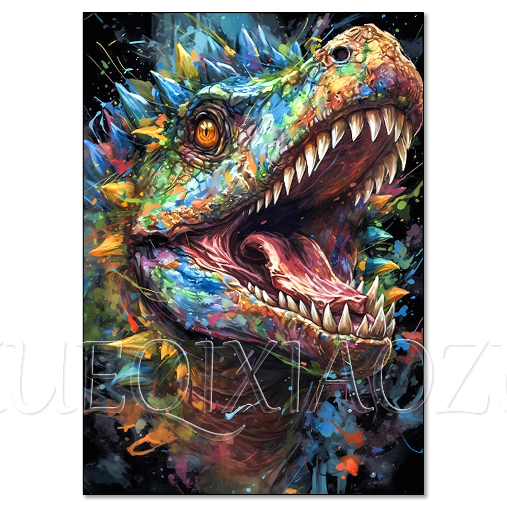 Kaleidoscope Companions – Animal Collection Diamond Painting Kit