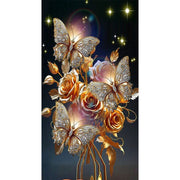 Floral Tapestry – Panoramic Flower Diamond Painting Collection artwork design MX2937