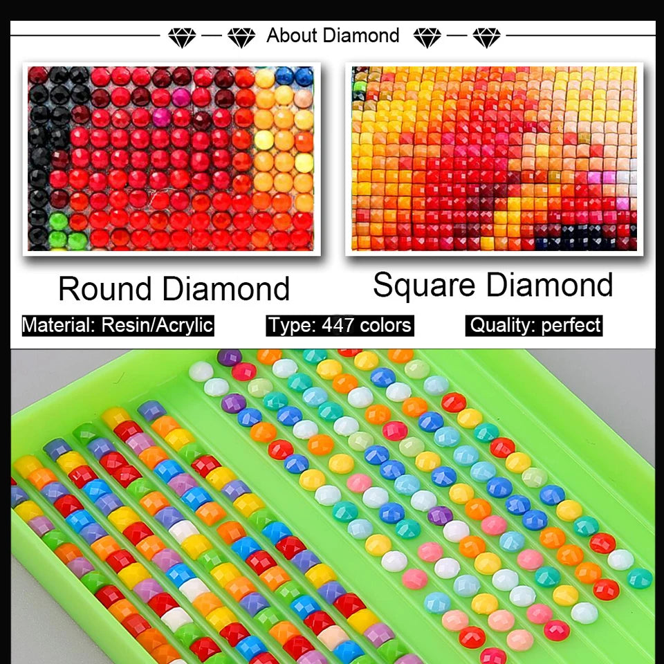 Crimson Enchantment – Red Demon Diamond Painting Kit
