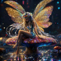 Gossamer Glow – Butterfly Fairy Diamond Painting Kit