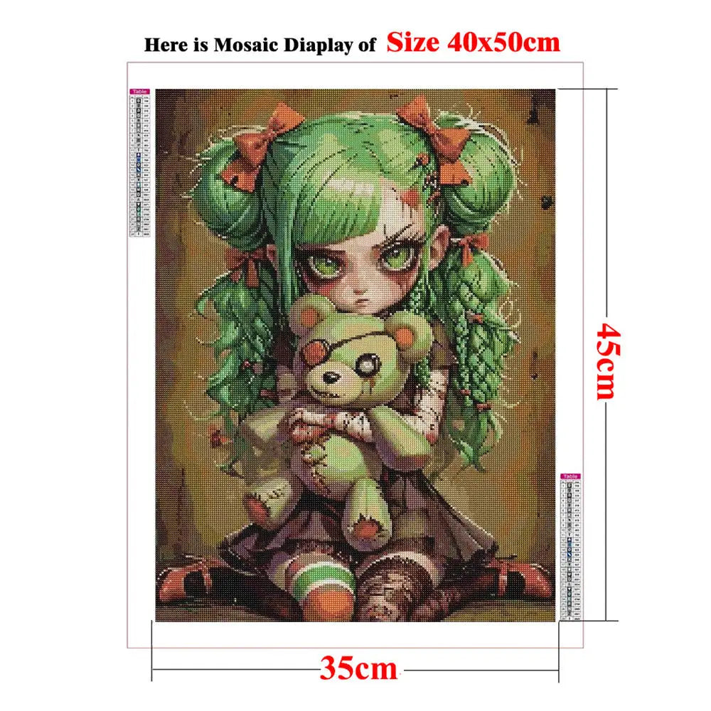 Twilight Dolls – Gothic Character Collection Diamond Painting Kit