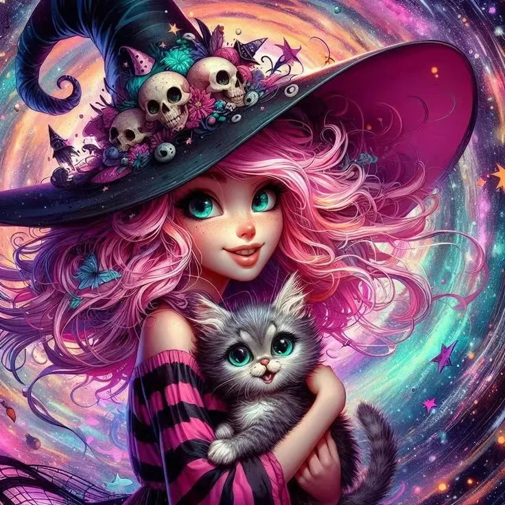 Spellbound Sisters – Witch Collection Diamond Painting Kit