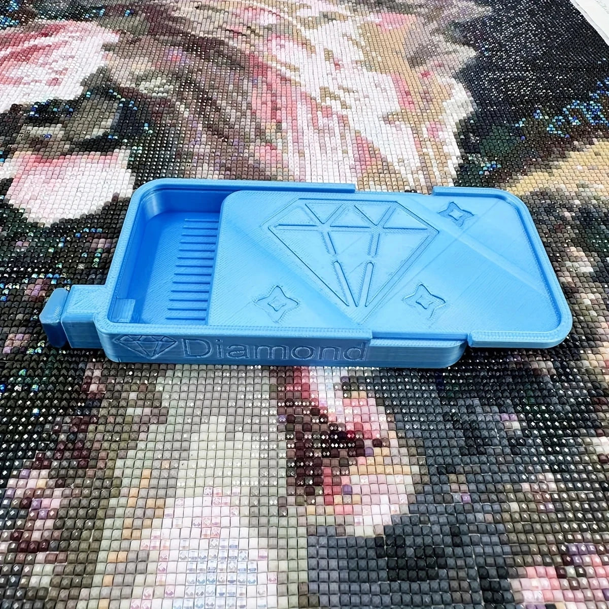 SlideStore Diamond Painting Tray with Sliding Cover