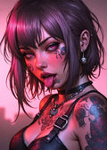 Modern Muse – Abstract Portrait Collection Diamond Painting Kit