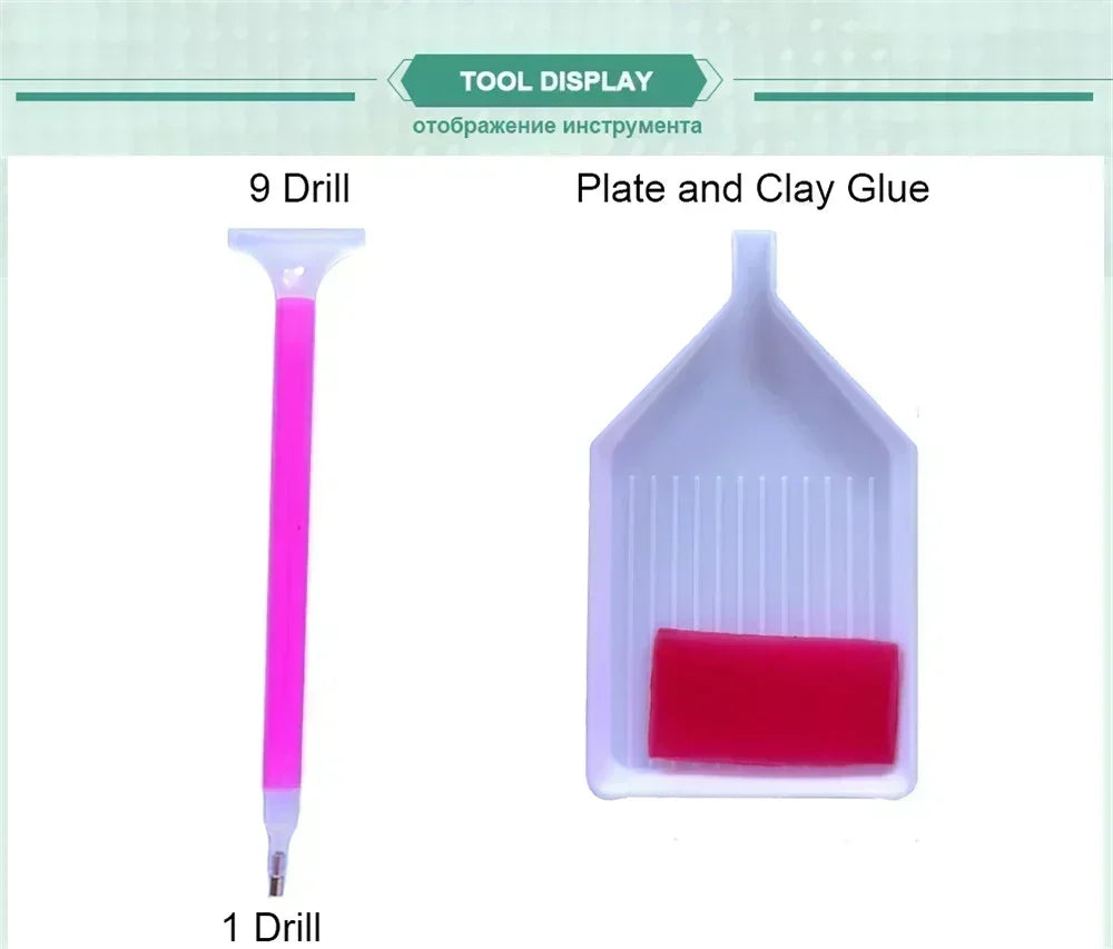 Sakura & Steel – Japanese Diamond Painting Kit