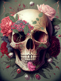 Sugar Skull Blooms – AB & Fairy Dust Diamond Painting Collection