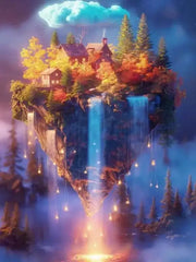 Storybook Sanctuaries – 120-Color Velvet Canvas Diamond Painting Collection artwork design 120 Colors-BQ BY-5
