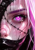 Modern Muse – Abstract Portrait Collection Diamond Painting Kit