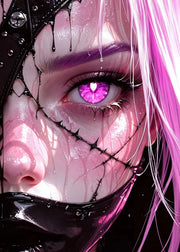 Modern Muse – Abstract Portrait Collection Diamond Painting Kit artwork design 23