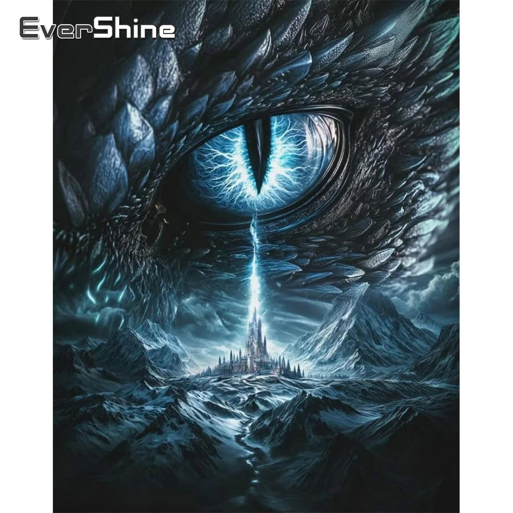 Dragon's Gaze Diamond Painting Kit