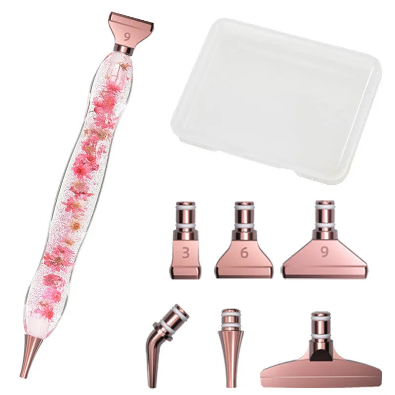 Botanical Spark – Resin Diamond Painting Pens & Tray