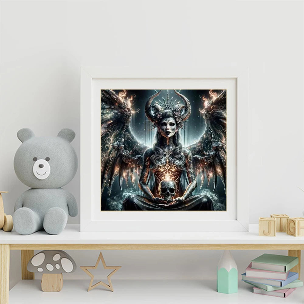 Queen of Shadows – Dark Fantasy Diamond Painting Kit