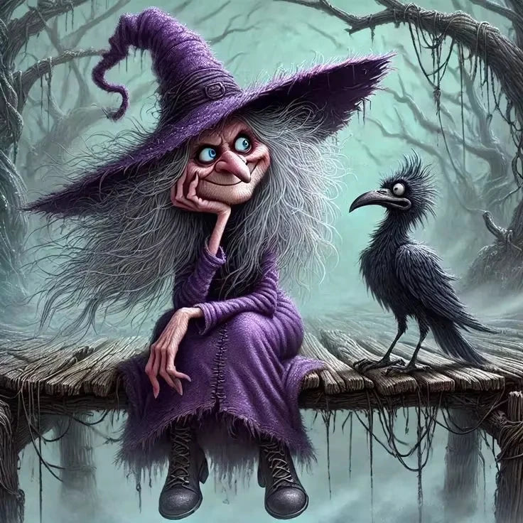 Spellbound Sisters – Witch Collection Diamond Painting Kit
