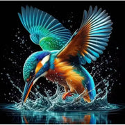 Whimsical Wildlife Diamond Painting Collection – 6 Designs artwork design DZDP112509