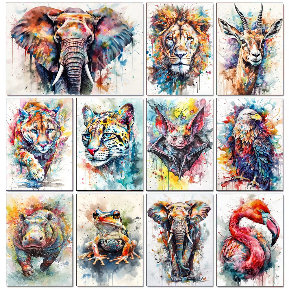 Wild Colour – Animal Collection Diamond Painting Kit