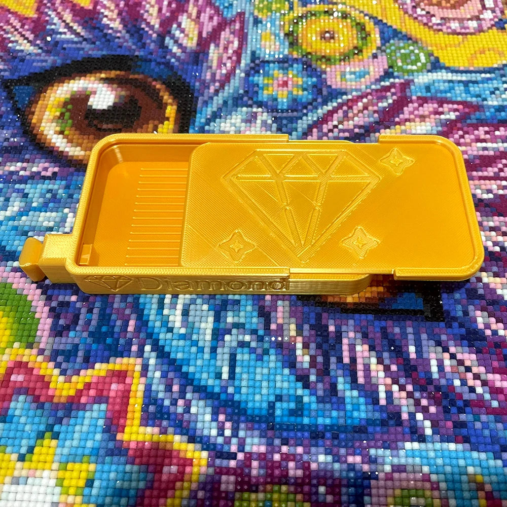 SlideStore Diamond Painting Tray with Sliding Cover