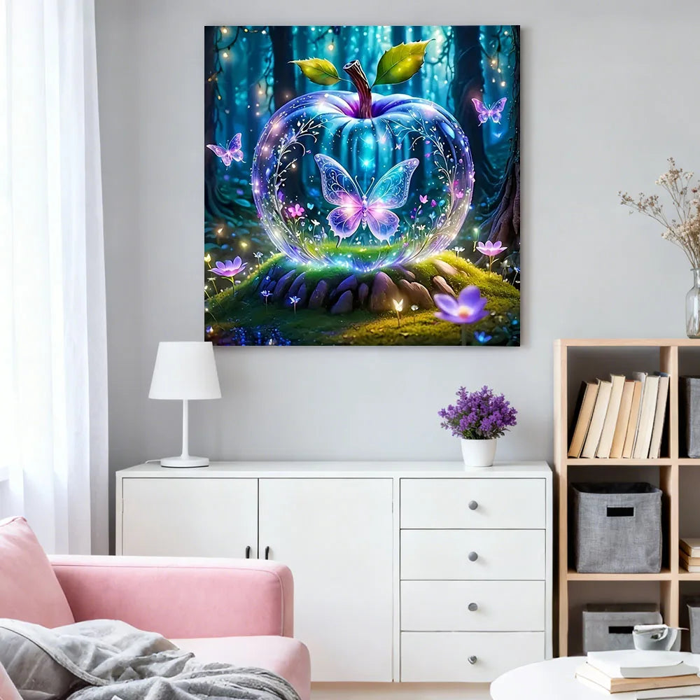 Enchanted Worlds – Glass Landscape Diamond Painting Collection