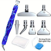 SparkCraft Resin Diamond Painting Pen & Metal Tip Set option royal blue