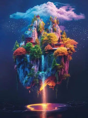 Storybook Sanctuaries – 120-Color Velvet Canvas Diamond Painting Collection artwork design 120 Colors-BQ BY-1
