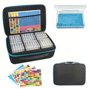 Color Keeper – 32 & 64 Tray Diamond Painting Organizer option 64 Black 2