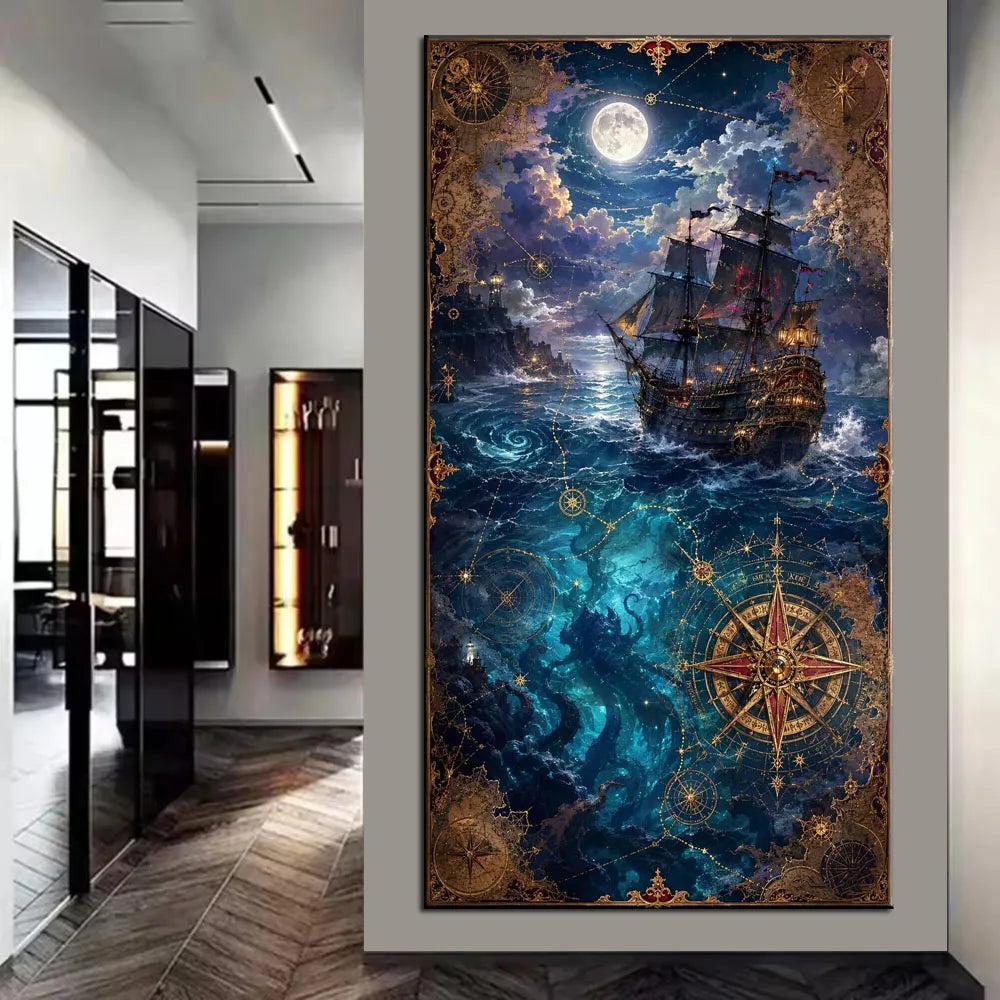 Enchanted Voyage – Fantasy Sailing Diamond Painting Collection